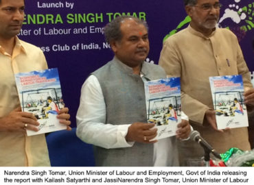 India’s Union Labour Minister launches “Economics Behind Forced Labour Trafficking” report and “Anthem Against Child Labour”