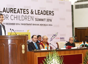 Global March at the Laureates & Leaders for Children Summit, New Delhi