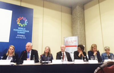 Global March organises a Side Event at World Humanitarian Summit in Turkey