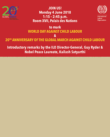 Join us for ILO-Global March Joint Event in Geneva, 4 June 2018