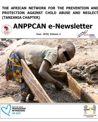 Global March’s Tanzanian Partner, ANPPCAN’s E-Newsletter