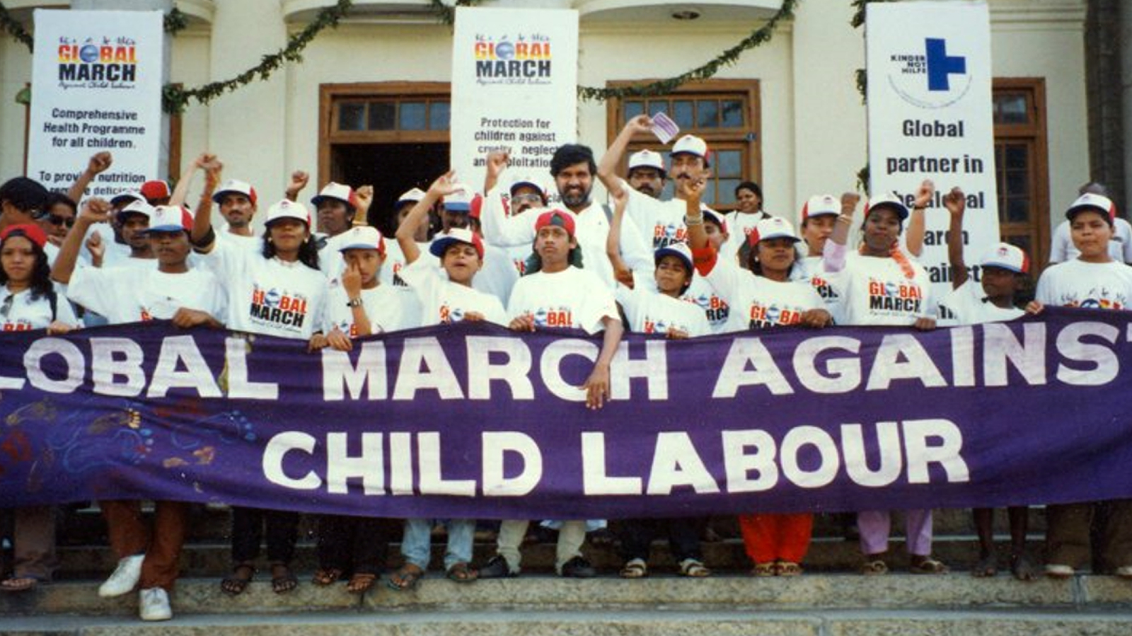 Kailash Satyarthi and Global March’s Demand ILO Convention 182 Universally Ratified