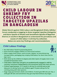 Summary of Mapping and Analysis of Child Labour in Shrimp Fry Collection in Bangladesh