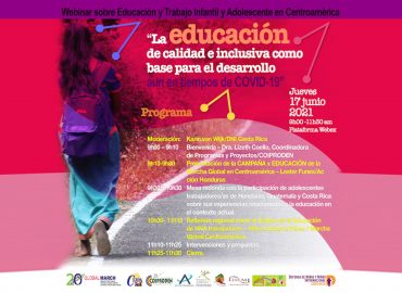Report on Child Labour and Education during COVID-19 in Central America (CA) by Global March Members